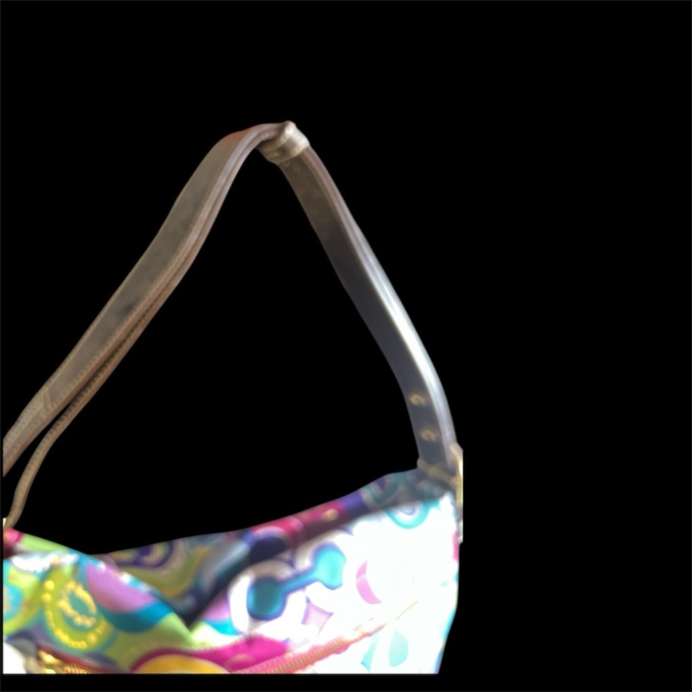 Coach Poppy Pop C Graffiti Shoulder Bag - Picture 6 of 12